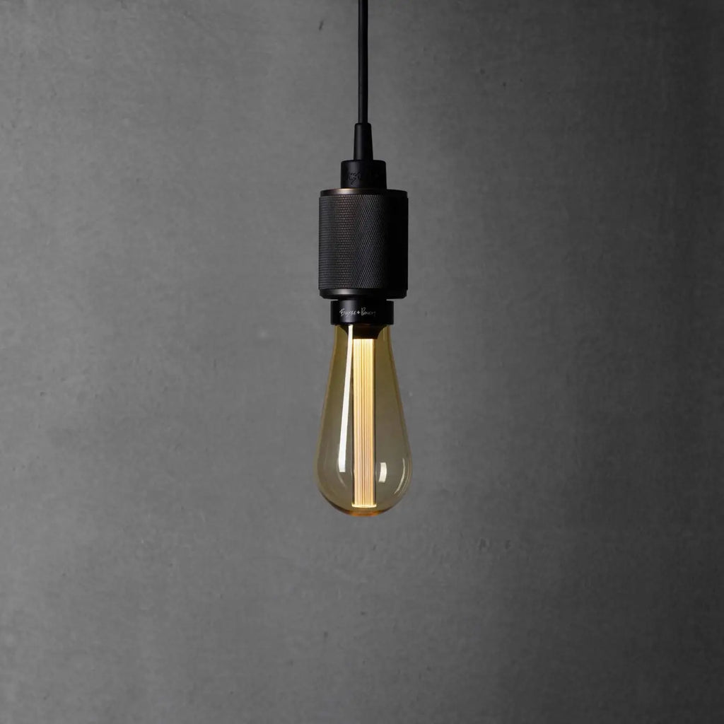 Ampoule LED E27 décorative à conduit en résine, 17 cm, 3 teintes