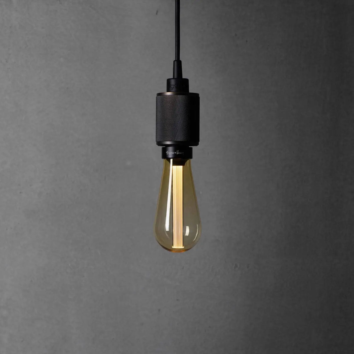 Ampoule LED E27 décorative à conduit en résine, 17 cm, 3 teintes