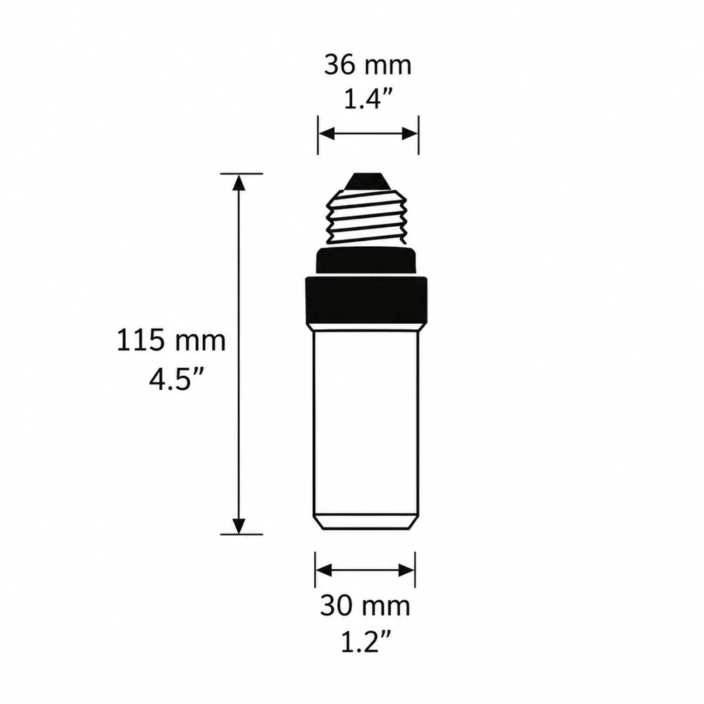 Ampoule LED E27 fine à diffuseur opale, 5 W, 2700 K