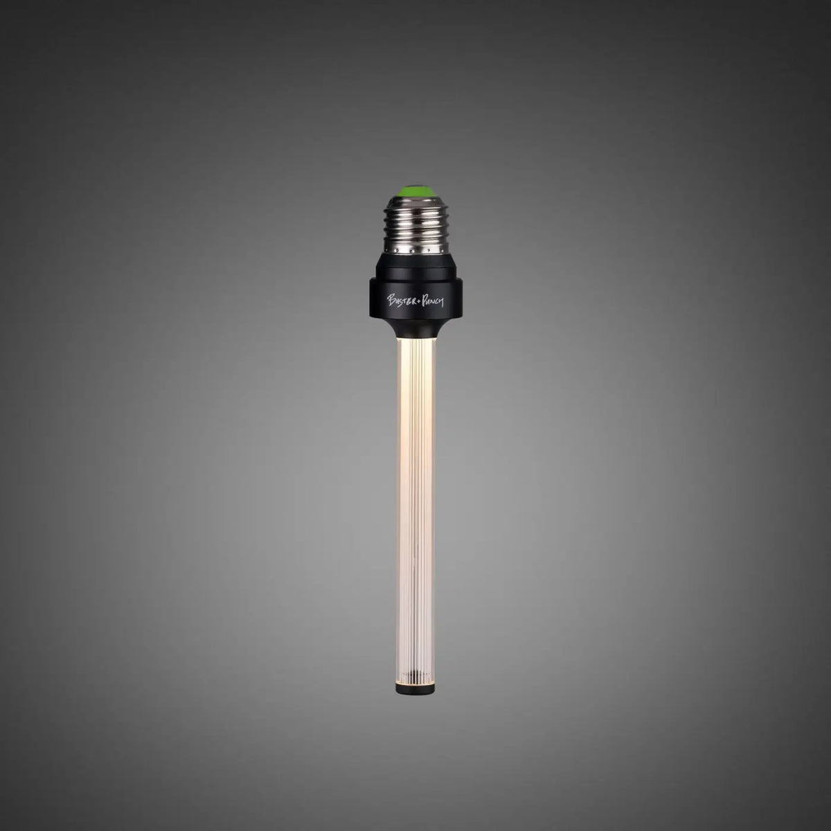 Ampoule LED E27 allongée teinte fumée, 5 W, blanc chaud 2700 K