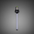 Ampoule LED E27 allongée teinte fumée, 5 W, blanc chaud 2700 K