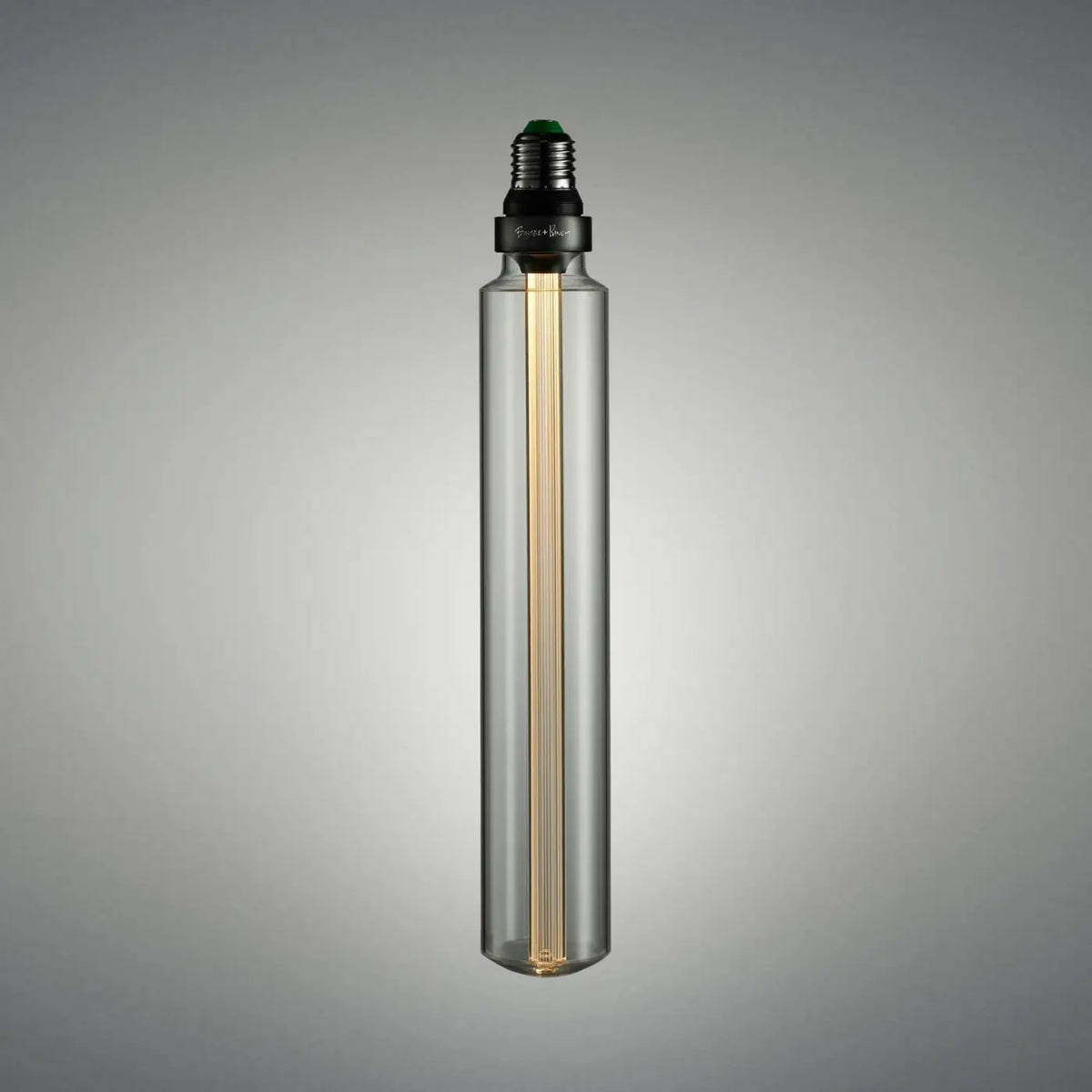 Ampoule LED tube E27 transparente de 35 cm, conduit en résine