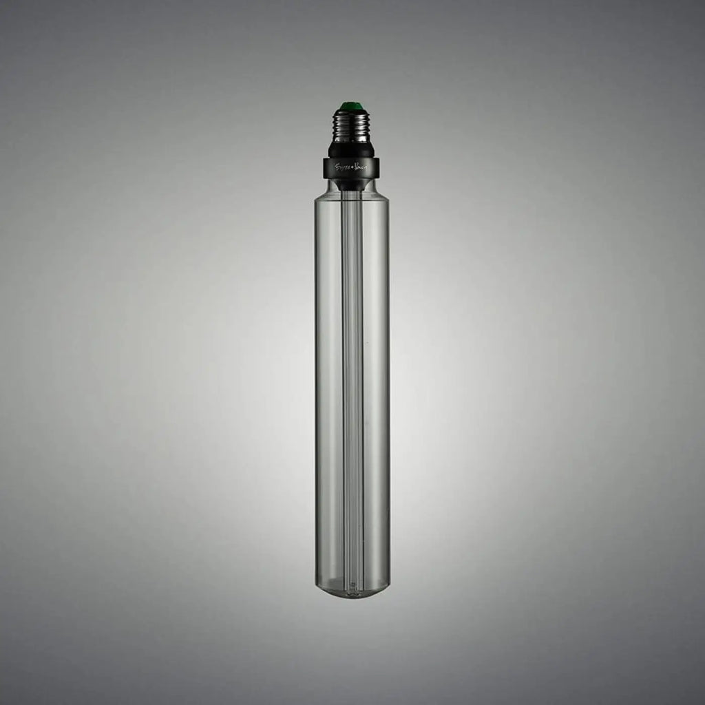 Ampoule LED tube E27 transparente de 35 cm, conduit en résine