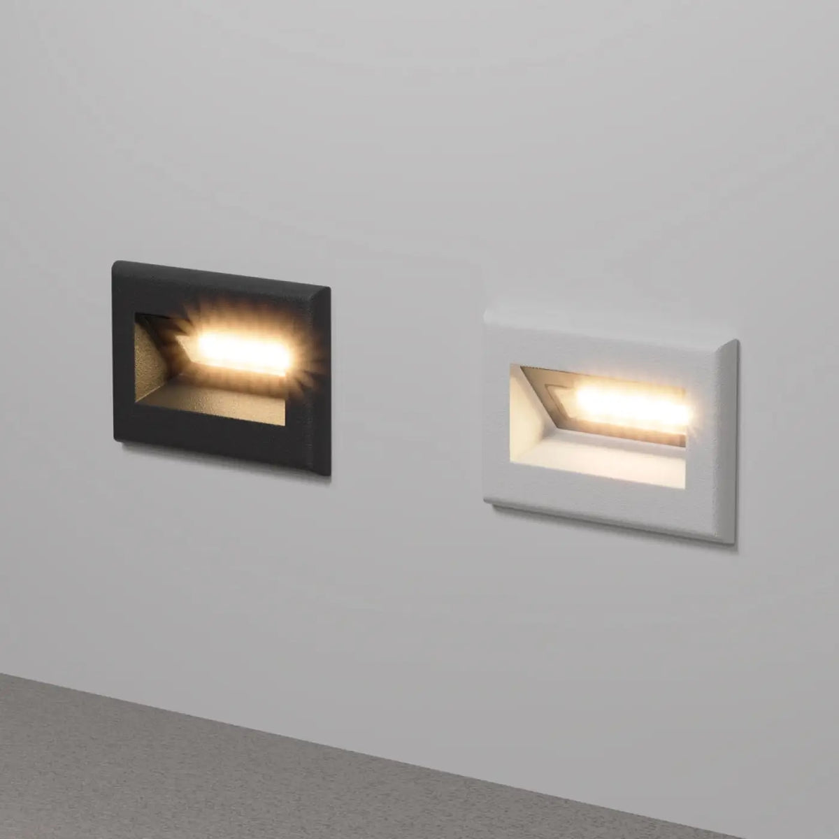 Applique encastrable LED pour escalier en aluminium, IP65