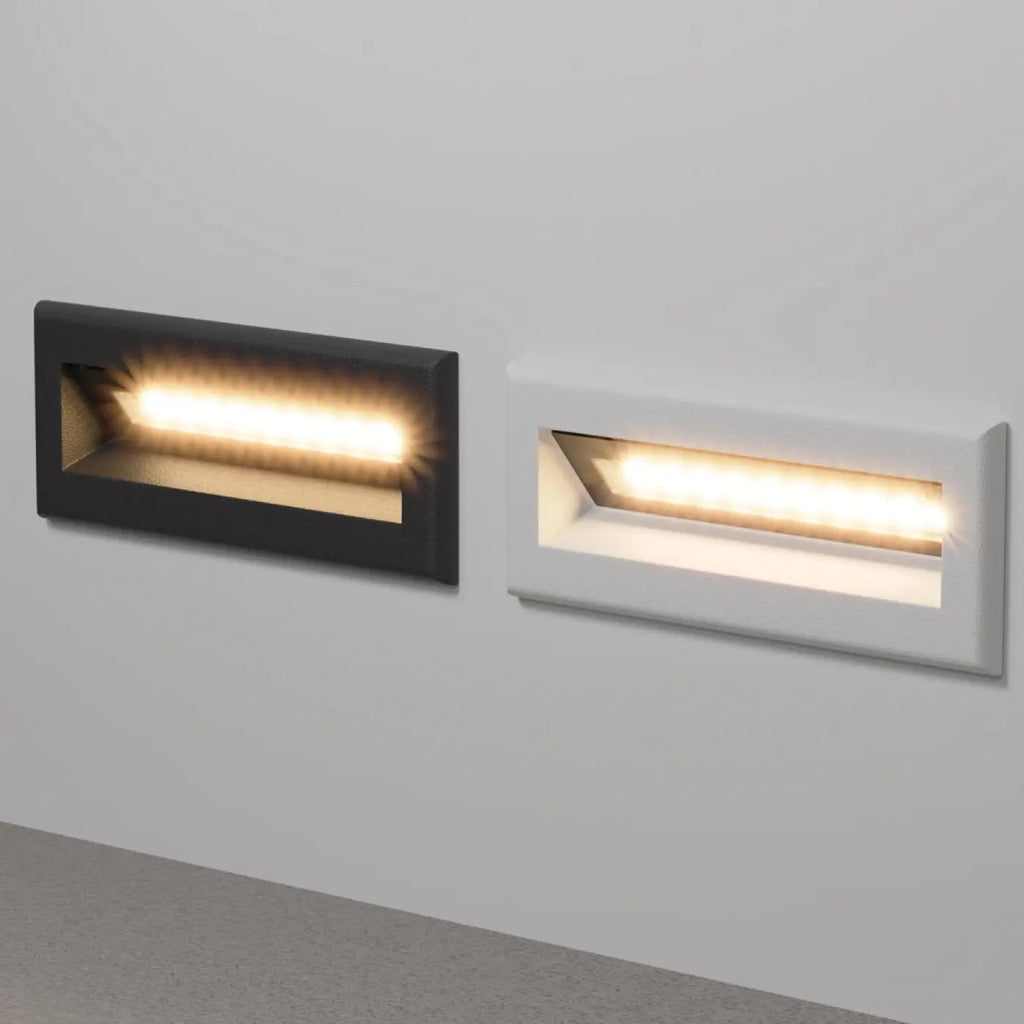 Applique encastrable LED pour escalier en aluminium, IP65