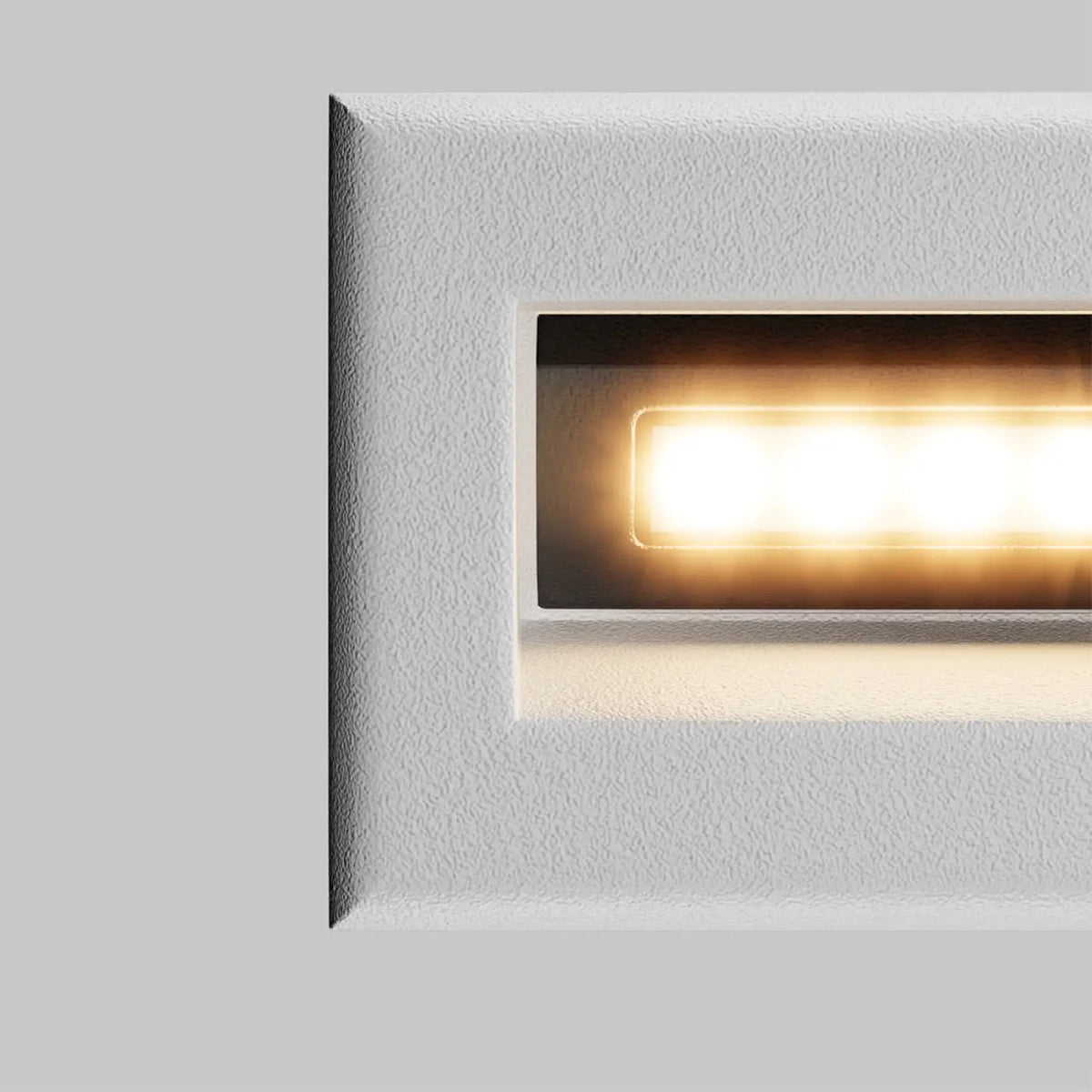 Applique encastrable LED pour escalier en aluminium, IP65