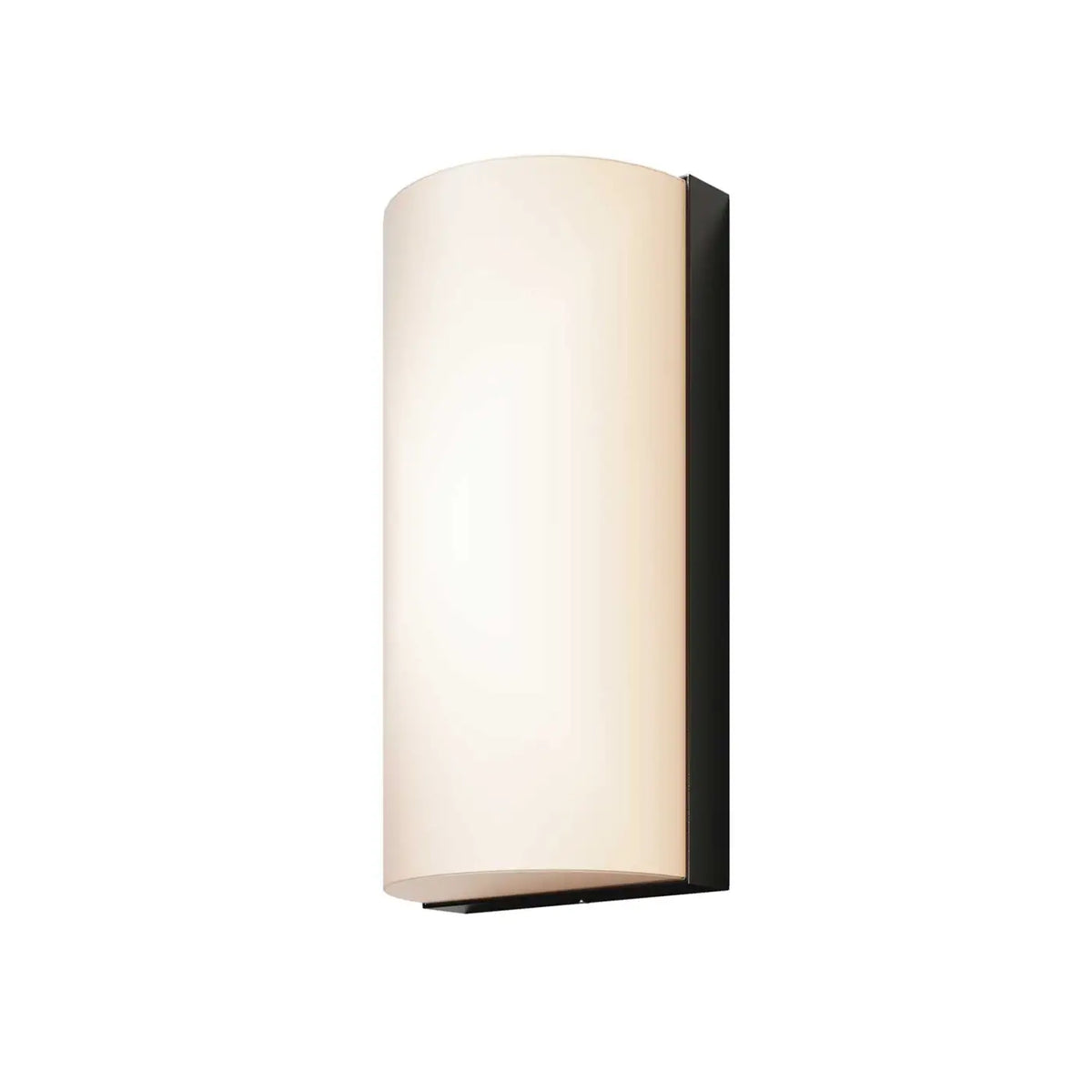 Applique extérieure LED en aluminium graphite, carrée ou ronde