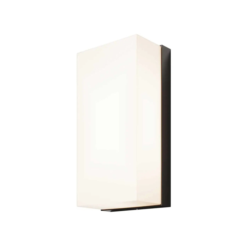 Applique extérieure LED en aluminium graphite, carrée ou ronde
