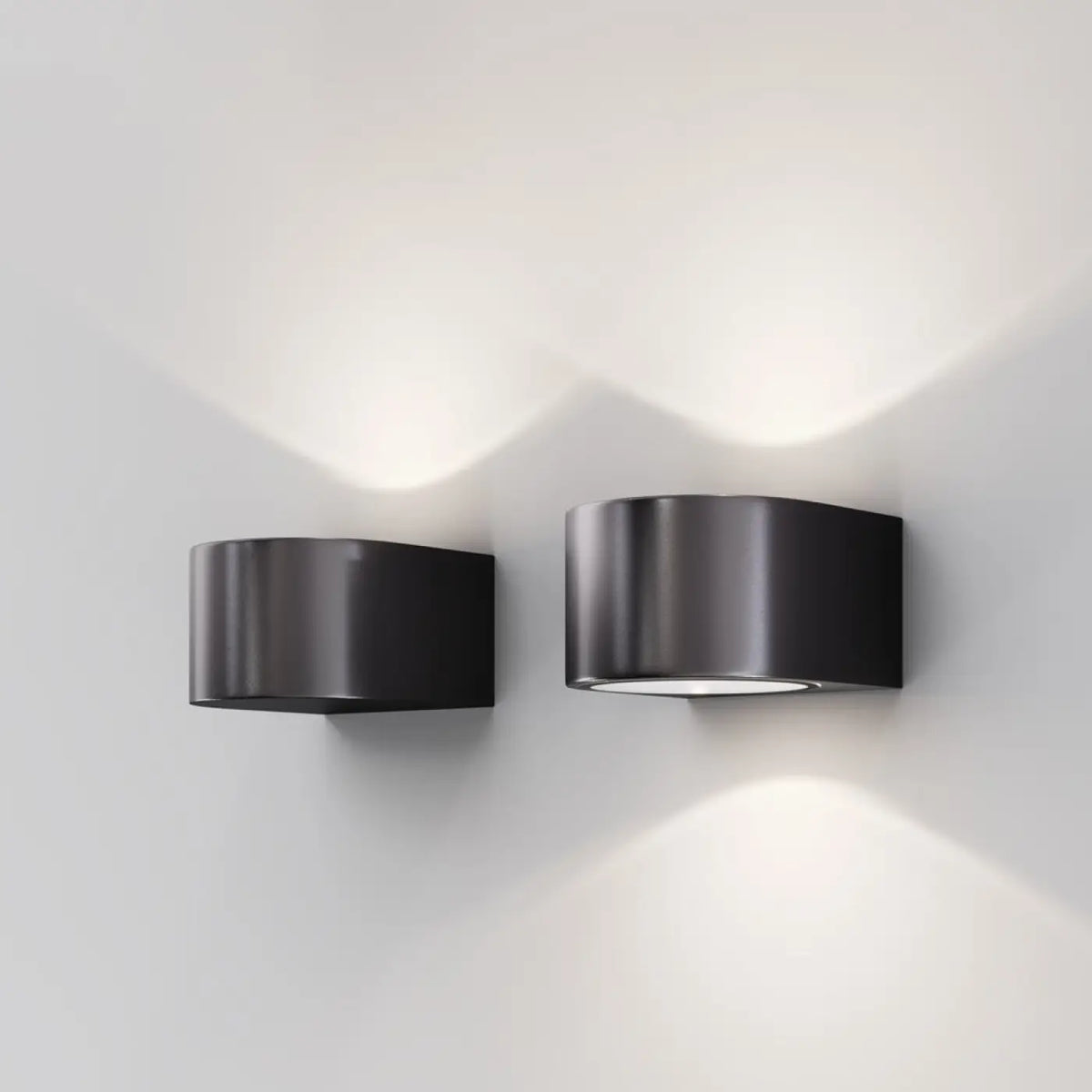 Applique extérieure LED double faisceau haut et bas, graphite