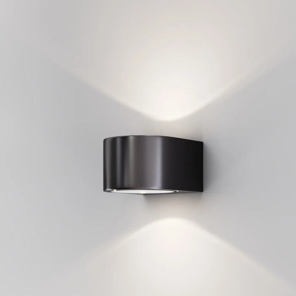 Applique extérieure LED double faisceau haut et bas, graphite