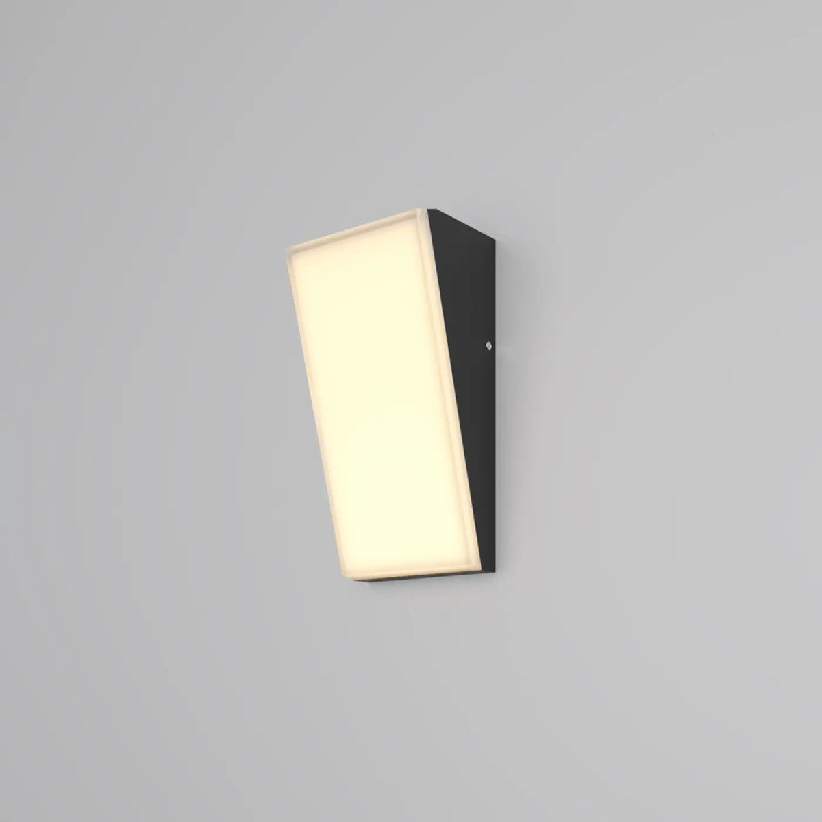 Applique extérieure LED rectangulaire en aluminium, trois tailles