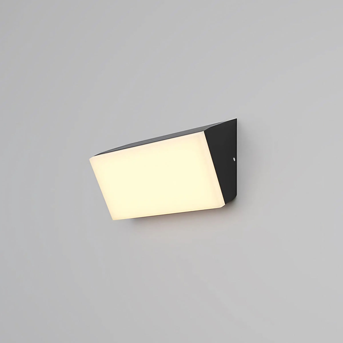Applique extérieure LED rectangulaire en aluminium, trois tailles