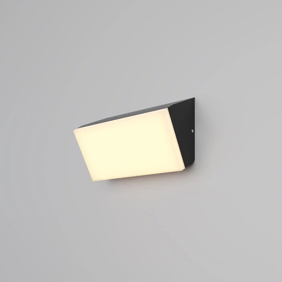 Applique extérieure LED rectangulaire en aluminium, trois tailles