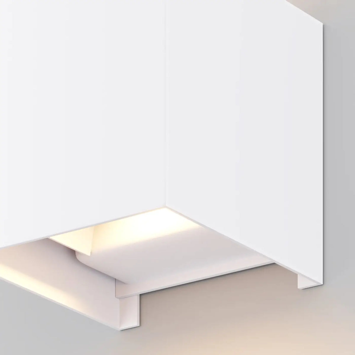 Applique extérieure LED cube à double faisceau, IP54