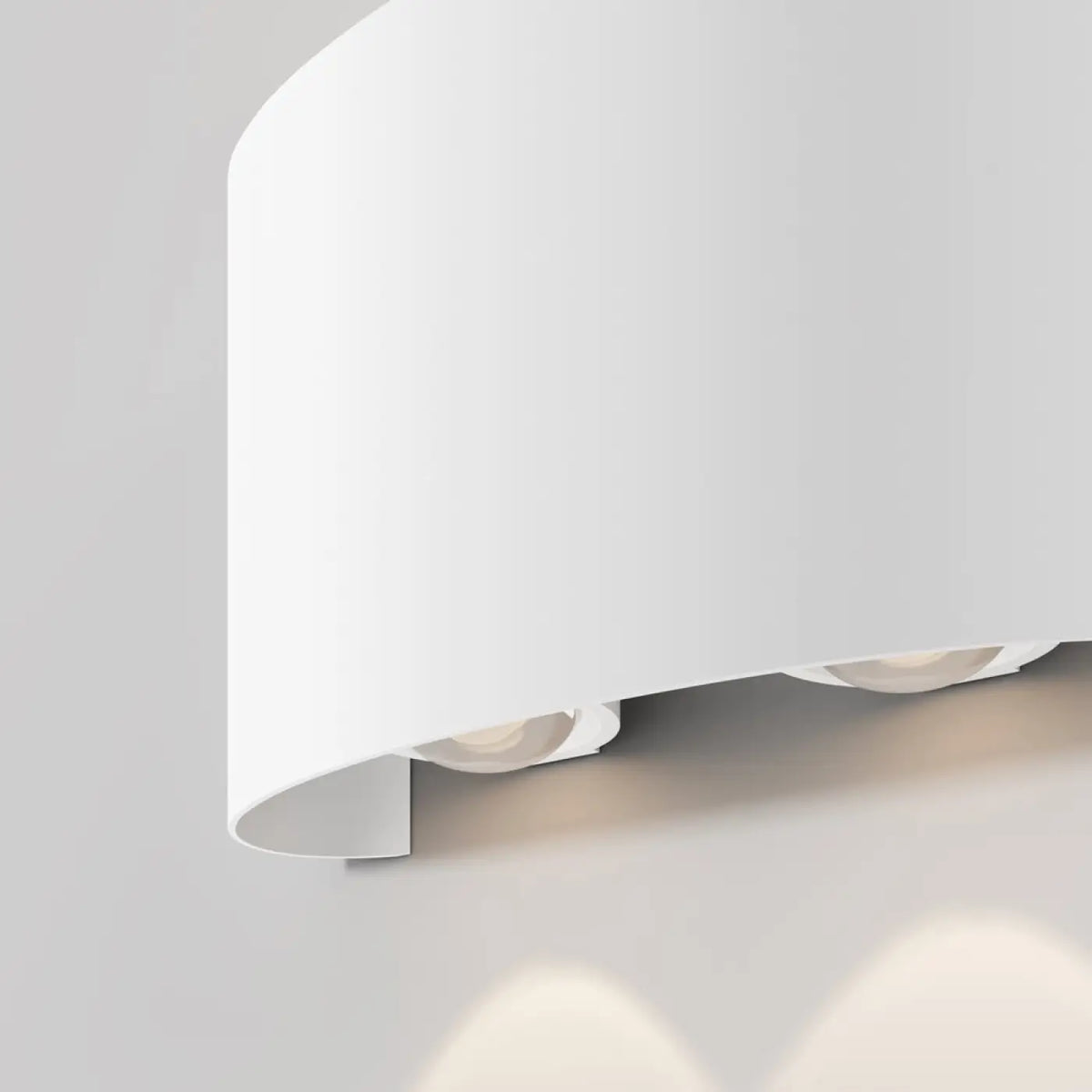 Applique extérieure LED compacte IP54, 600 lumens