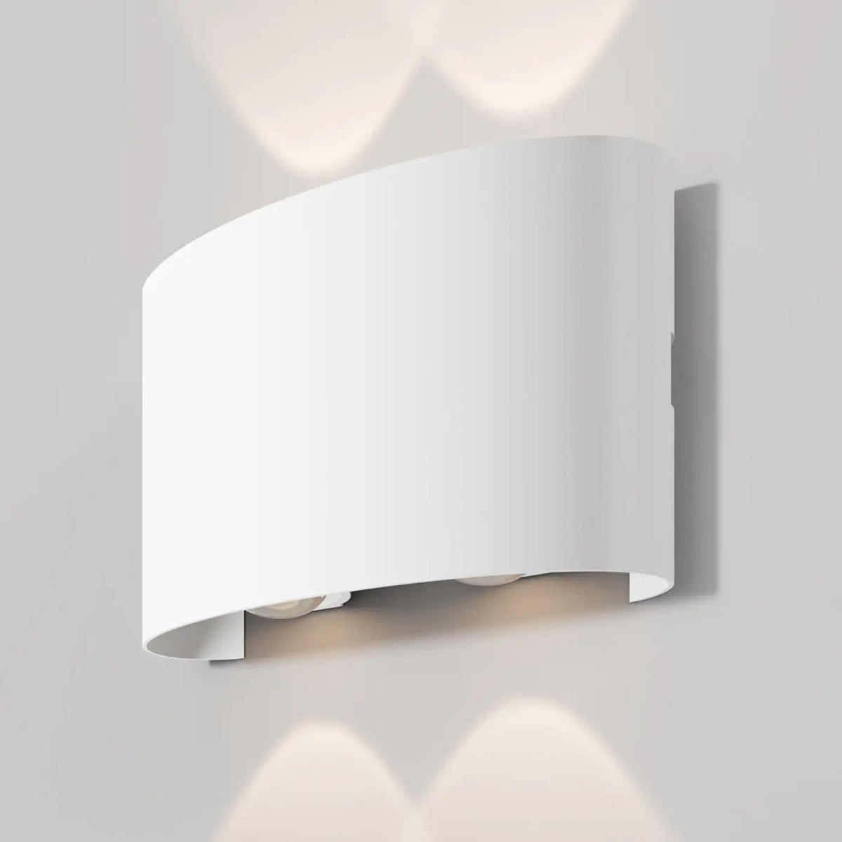 Applique extérieure LED compacte IP54, 600 lumens