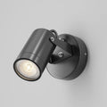 Applique extérieure projecteur orientable en acier noir, IP65