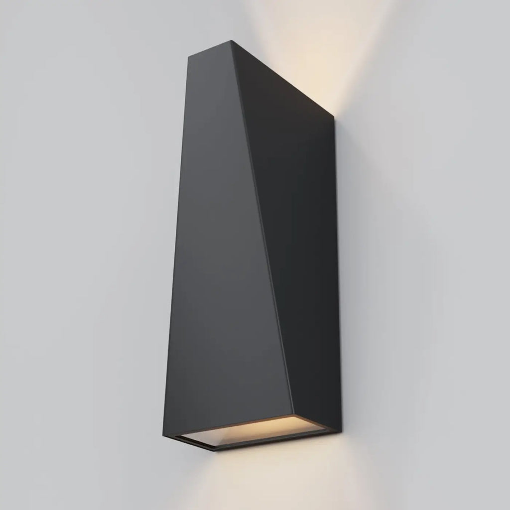 Applique extérieure LED bloc vertical en acier, IP54