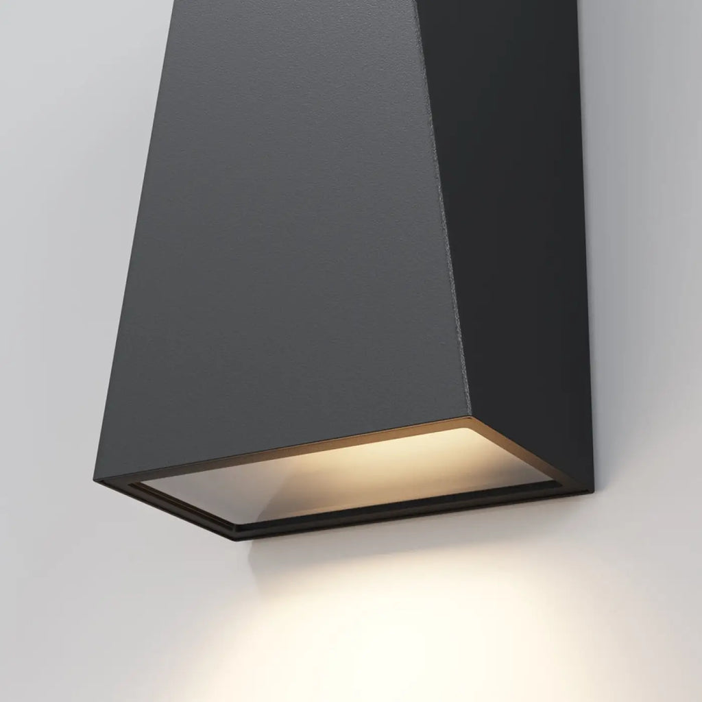 Applique extérieure LED bloc vertical en acier, IP54