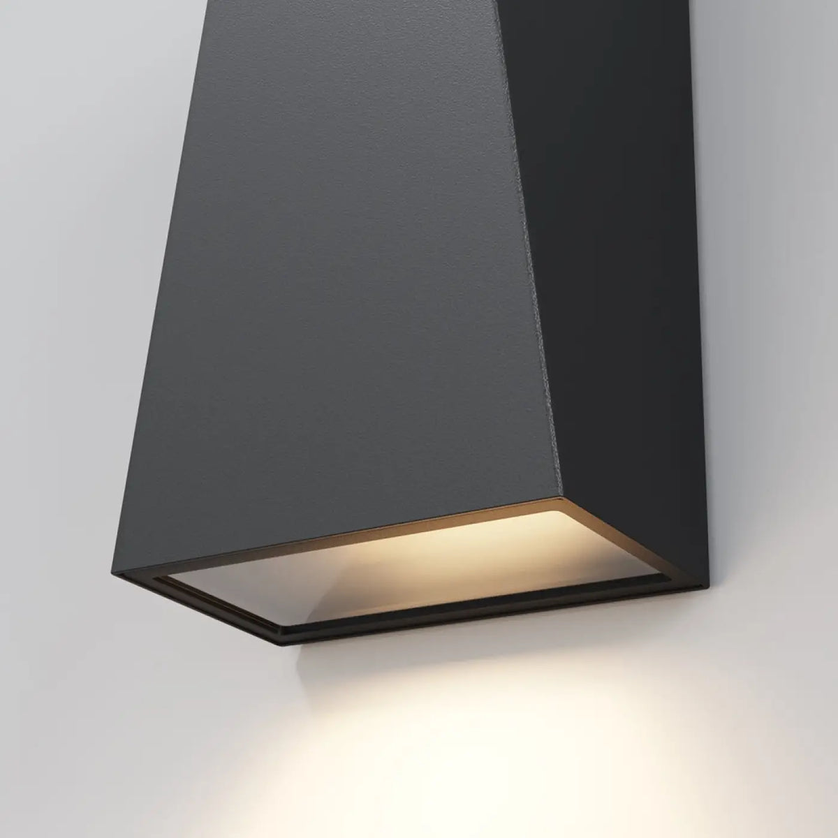 Applique extérieure LED bloc vertical en acier, IP54
