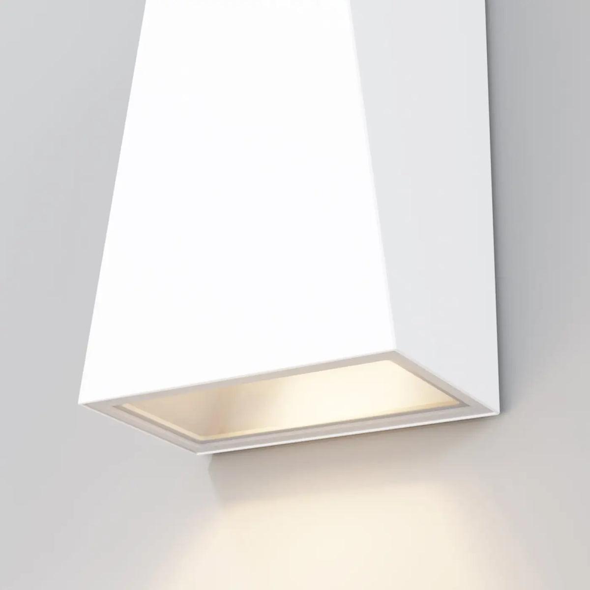 Applique extérieure LED bloc vertical en acier, IP54