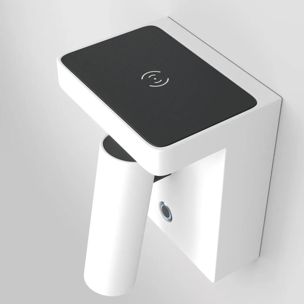 Applique liseuse LED orientable avec chargeur sans fil