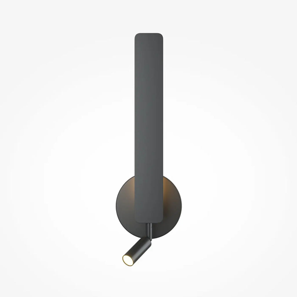 Applique liseuse LED avec port USB pour tête de lit, noir ou blanc