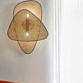 Applique murale en rotin naturel