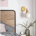 Applique murale E27 effet céramique blanche, ronde ou rectangle