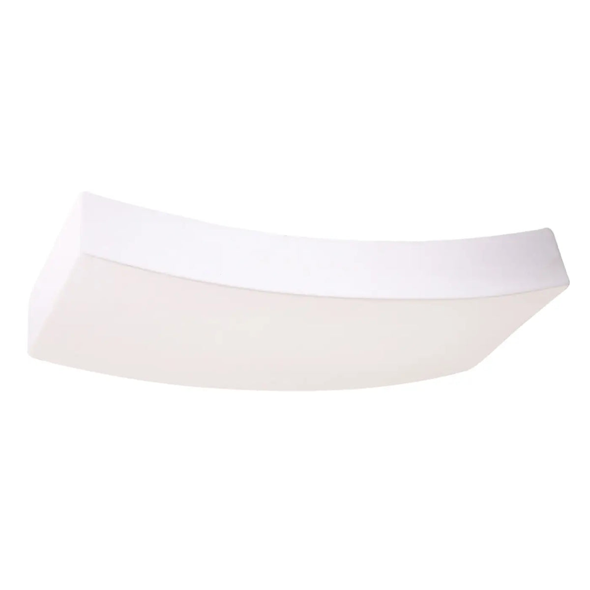 Applique murale vague en céramique blanche, 36 cm, 2 ampoules G9