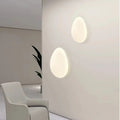 Applique murale caillou blanc, tailles S et M