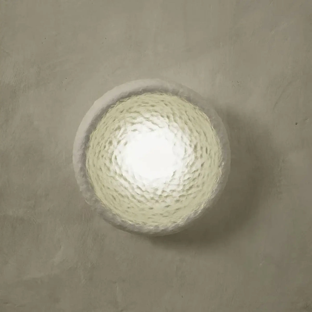 Applique murale en résine blanche, esprit japonais, tailles S à L