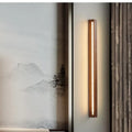 Applique murale en bois et LED, style scandinave, tailles S à L