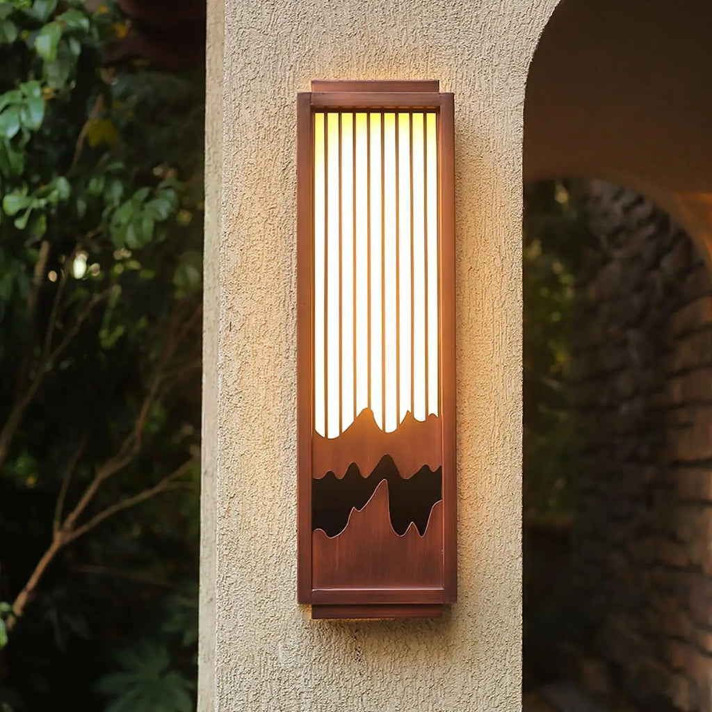 Applique murale en bois naturel, blanc chaud ou froid