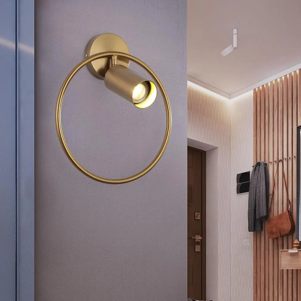 Applique murale bronze doré, trois finitions au choix