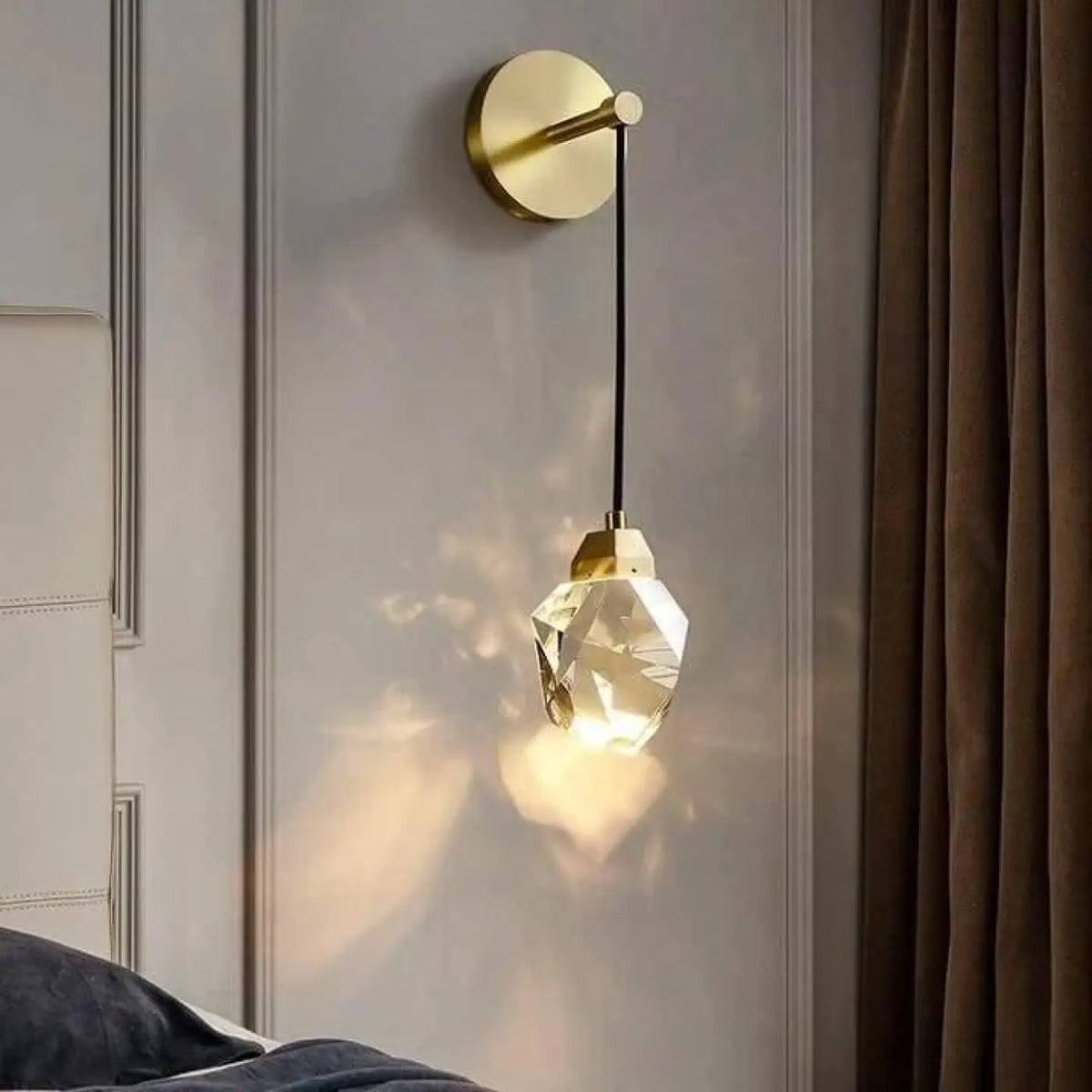 Applique murale moderne pour chambre, ligne épurée