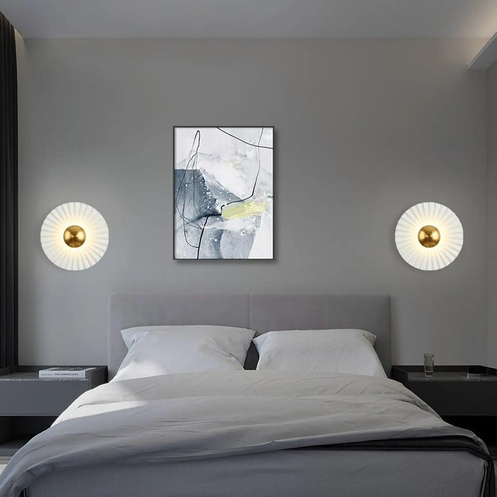Applique murale circulaire, trois tailles