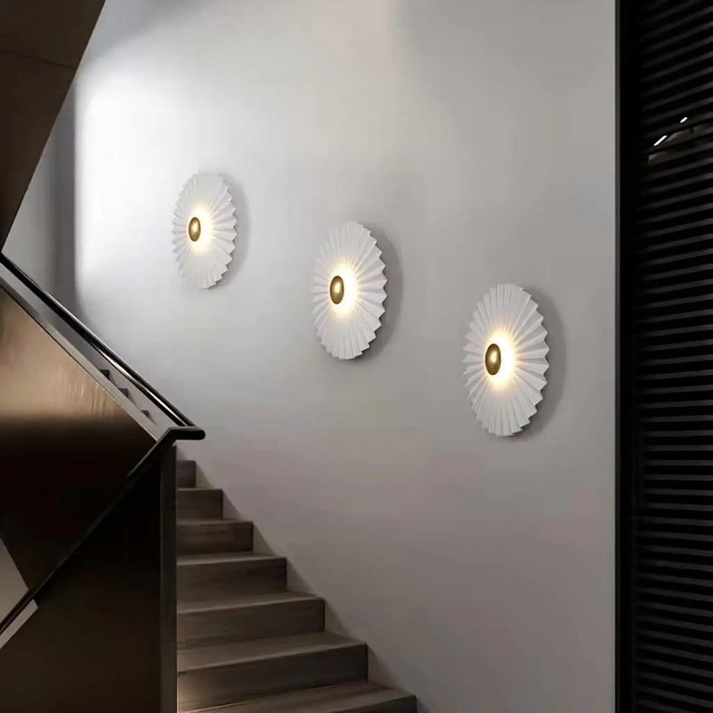 Applique murale circulaire, trois tailles