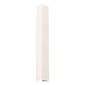 Applique murale colonne en acier pour ampoule GU10, quatre hauteurs, beige