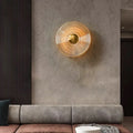 Applique murale circulaire en verre, quatre tailles