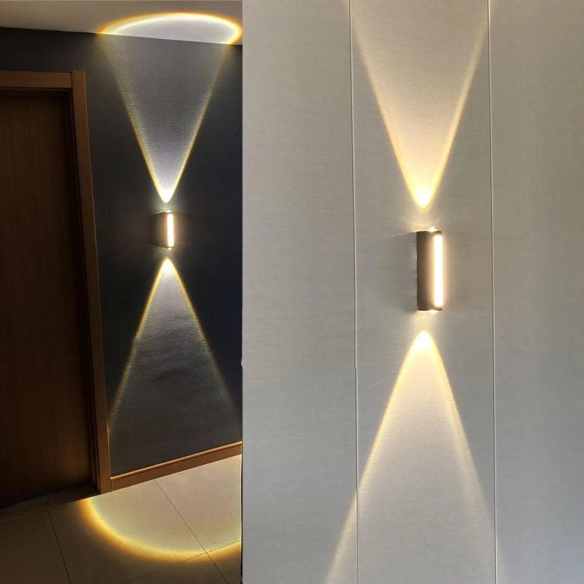 Applique murale LED pour couloir, blanc chaud ou froid