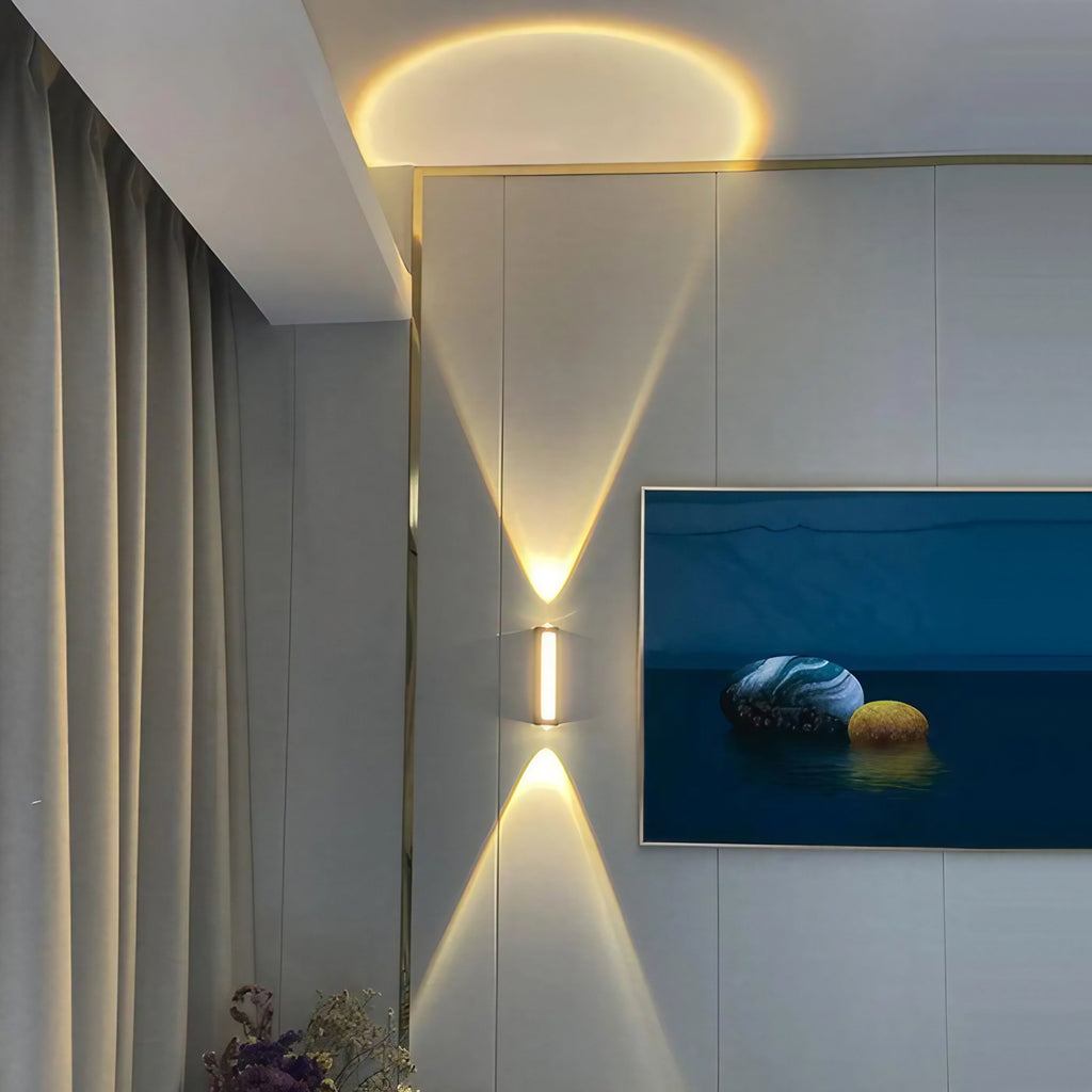 Applique murale LED pour couloir, blanc chaud ou froid