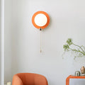 Applique murale créative, orange, vert ou noir, orange