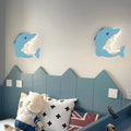 Applique murale enfant dauphin, nuage ou cœur, à piles
