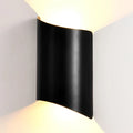 Applique murale abat-jour en tissu blanc, trois coloris, noir