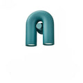 Applique murale en arche à double éclairage LED, quatre coloris, bleu