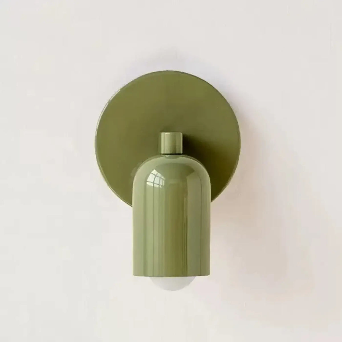 Applique murale minimaliste, cinq coloris au choix, vert