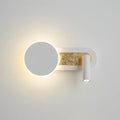 Applique murale LED moderne, noire ou blanche, blanc