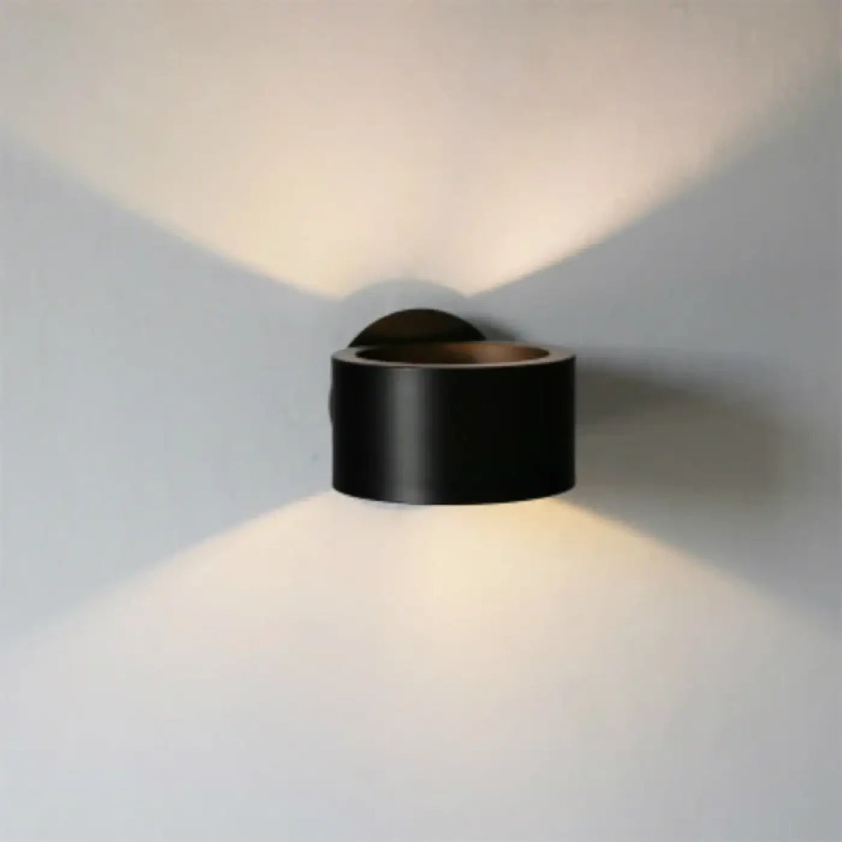Applique murale discrète pour chambre, dorée ou noire, noir
