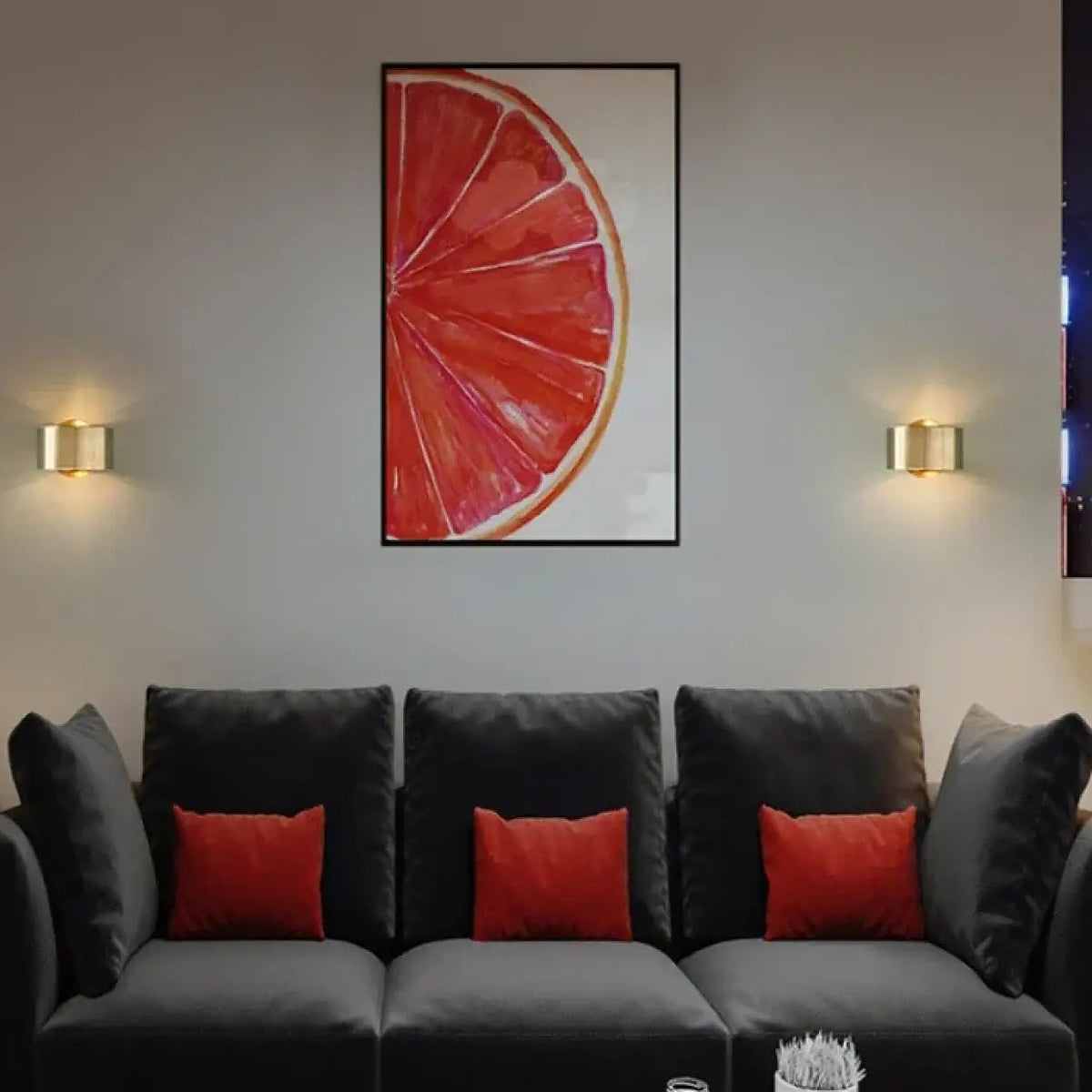 Applique murale discrète pour chambre, dorée ou noire